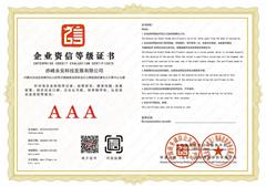 企業(yè)資信等級證書